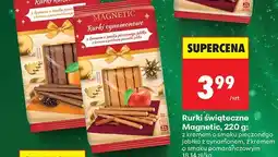 Biedronka Rurki kakaowe z kremem o smaku pomarańczowym Magnetic oferta