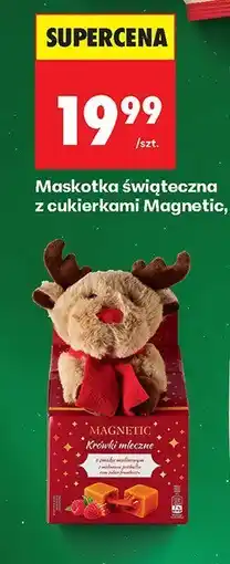 Biedronka Maskotka świąteczna z cukierkami Magnetic oferta