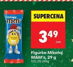 Biedronka Czekoladka figurka Mikołaj M&M's oferta