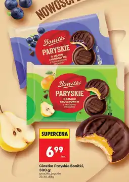 Biedronka Ciastka Paryskie gruszka 300 g Bonitki oferta