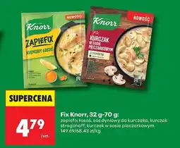 Biedronka Fix zapiefix łosoś Knorr oferta