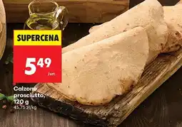 Biedronka Calzone prosciutto 120 g Biedronka oferta