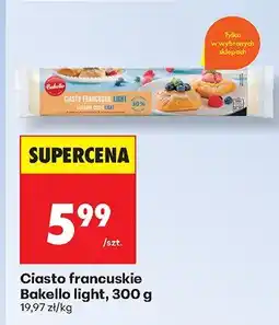 Biedronka Ciasto francuskie light 300 g Bakello oferta
