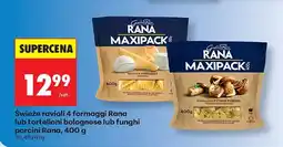 Biedronka Świeże ravioli 4 formaggi 400 g Rana oferta