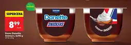 Biedronka Deser Danette Snickers 2x90 g Danone oferta
