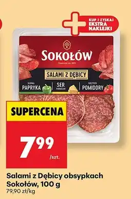 Biedronka Salami z Dębicy w obsypkach 100 g Sokołów oferta
