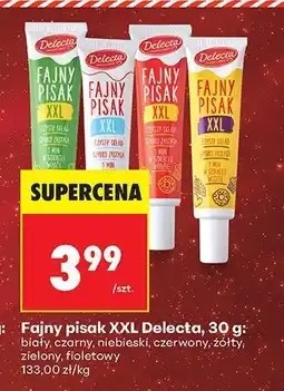 Biedronka Fajny pisak XXL 30 g Delecta oferta