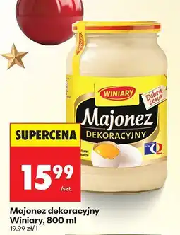 Biedronka Majonez dekoracyjny 800 ml Winiary oferta