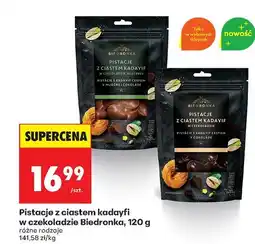 Biedronka Pistacje z ciastem kadayfi w czekoladzie Biedronka oferta