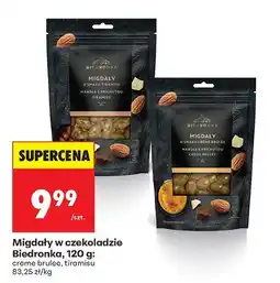 Biedronka Migdały w czekoladzie creme brulee Biedronka oferta
