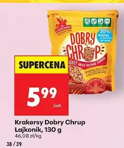 Biedronka Krakersy Dobry Chrup Lajkonik oferta