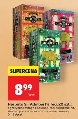 Biedronka Herbata egzotyczne mango z soursop Sir Adalbert's Tea oferta