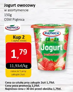 Market Point Jogurt owocowy OSM Piątnica oferta
