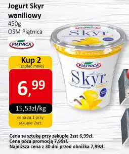 Market Point Jogurt Skyr waniliowy OSM Piątnica oferta