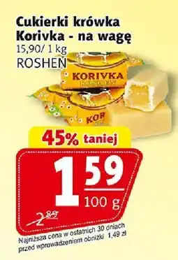 Prim Market Cukierki krówka Korivka - na wagę ROSHEN oferta