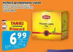 Prim Market Herbata granulowana Lipton EKATERRA oferta