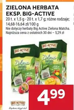 Stokrotka Zielona herbata eksp. Big-Active oferta
