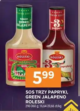 Stokrotka Sos trzy papryki, Green Jalapeno Roleski oferta
