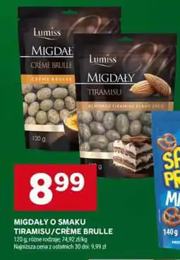 Stokrotka Migdały o smaku Tiramisu/Creme Brulle Lumiss oferta
