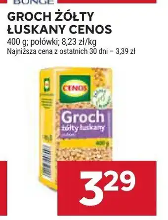 Stokrotka Groch żółty łuskany Cenos oferta