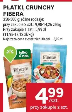 Stokrotka Płatki, Crunchy Fibera różne rodzaje oferta