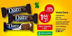 Żabka Wafel Dare czekoladowy, mleczny 50g oferta