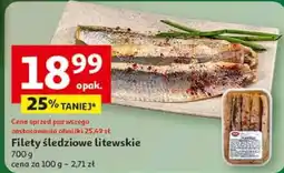 Auchan Filety śledziowe oferta