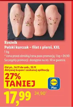 Lidl Filet z kurczaka Rzeźnik oferta