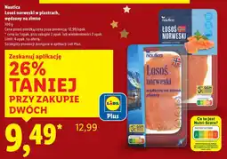 Lidl Łosoś wędzony Nautica oferta