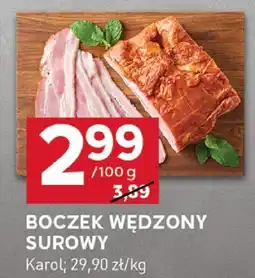 Stokrotka Boczek wędzony surowy Karol oferta