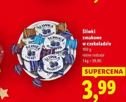 Lidl Śliwki w czekoladzie Amaretto oferta