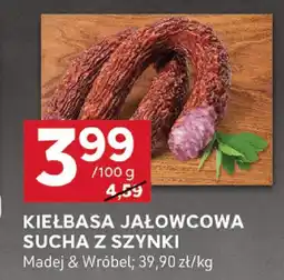 Stokrotka Kiełbasa jałowcowa sucha z szynki Madej & Wróbel oferta