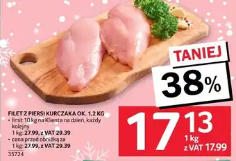 Filet z piersi kurczaka ok. 1.2 kg Selgros