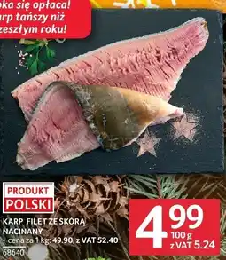 Selgros Karp filet ze skórą nacinany Selgros oferta