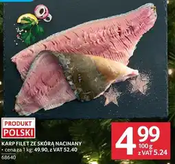 Selgros Karp filet ze skórą nacinany Selgros oferta
