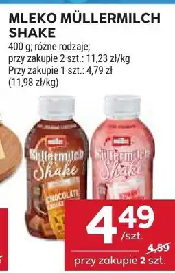Stokrotka Mleko müllermilch shake różne rodzaje oferta