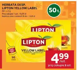 Stokrotka Herbata Lipton Yellow Label oferta