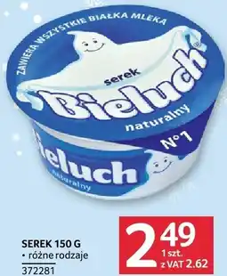 Selgros Serek Biały naturalny 150g oferta