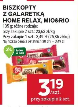 Stokrotka Biszkopty z Galaretka Home Relax, Mio&Rio różne rodzaje oferta