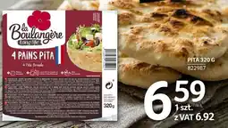 Selgros Pita 320 g 4 pains pita à la grecque La Boulangere oferta