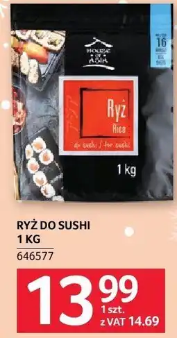 Selgros Ryż do sushi 1 kg Selgros oferta