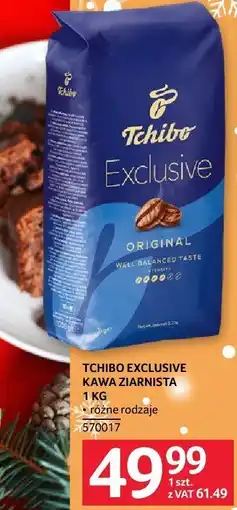 Selgros Kawa Tchibo Exclusive ziarnista 1 kg oferta