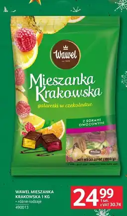 Selgros Czekolada Wawel Mieszanka Krakowska 1 kg oferta