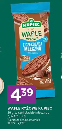 Stokrotka Wafle ryżowe w czekoladzie mlecznej Kupiec oferta