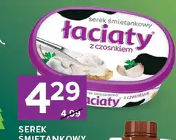 Stokrotka Serek śmietankowy z czosnkiem Łaciaty oferta