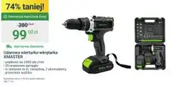 ERLI Akumulatorowa wiertarko-wkrętarka Xmaster oferta