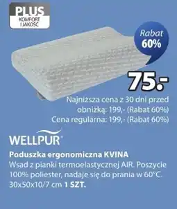 JYSK Poduszka ergonomiczna Wellpur oferta