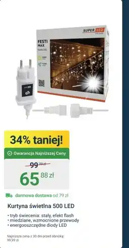 ERLI Kurtyna led Led Pol oferta