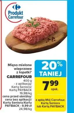 Carrefour Mięso mielone Carrefour oferta