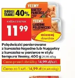 Biedronka Polędwiczki z kurczaka Yeemy oferta